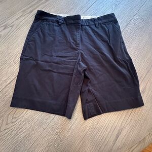 Talbots Women's Black Flat Front Shorts